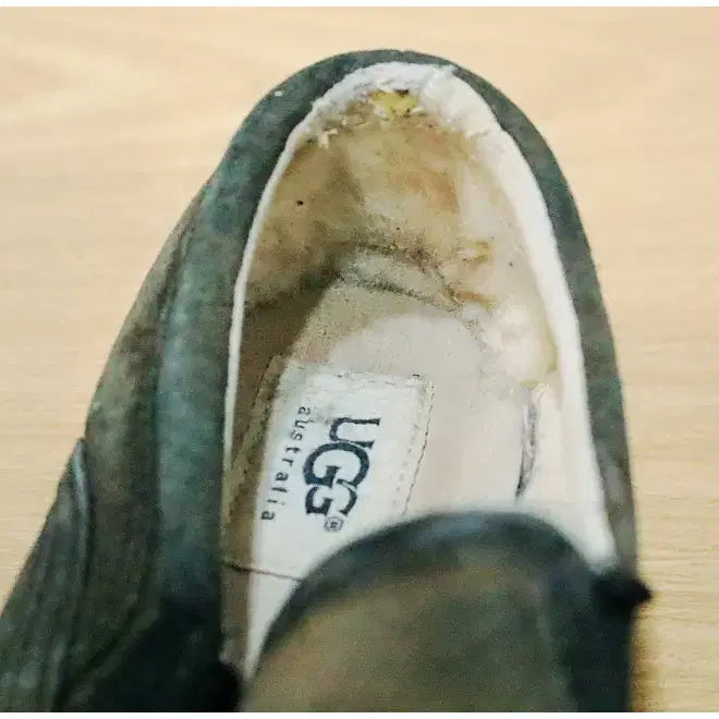 [BUNJANG] UGG Suede Leather Slip-ons (Brown, 240mm) / 호주 UGG 어그 스웨이드 레더 슬립온 (240mm)