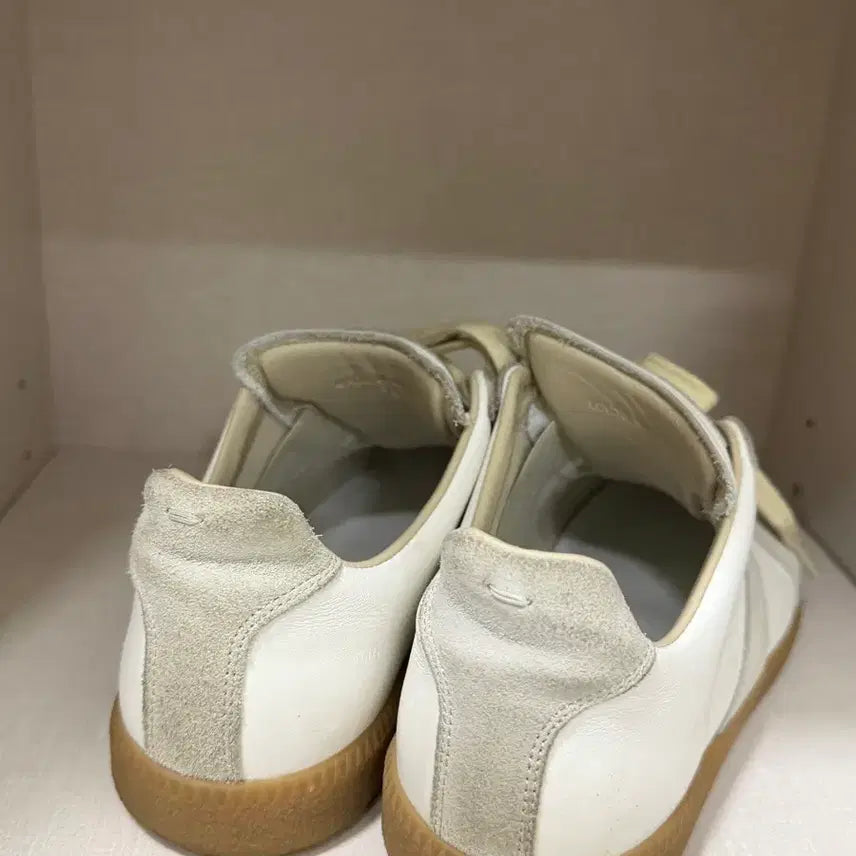 [BUNJANG] Maison Margiela German Army Sneakers White/Gray / 마르지엘라 독일군 스니커즈 화이트/그레이