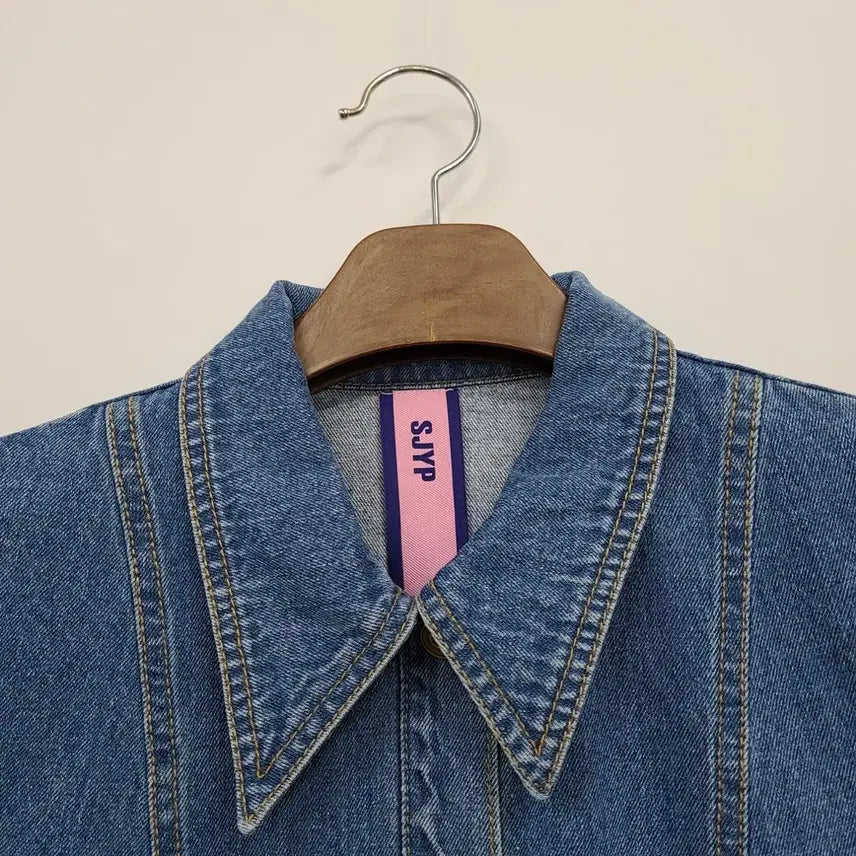 [BUNJANG] SJYP Denim Short Sleeve Dress - Alice - M / SJYP 데님 반팔 원피스/2021ss/M/앨리스/562