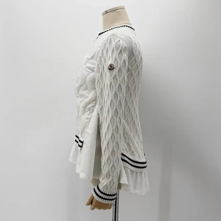 [BUNJANG] Moncler Kids Knit Padded Zip Jacket 12Y / [백화점구매] 몽클레르 몽클레어 키즈 니트 패딩 집업 자켓 12y