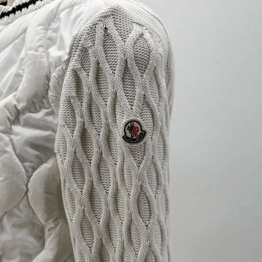 [BUNJANG] Moncler Kids Knit Padded Zip Jacket 12Y / [백화점구매] 몽클레르 몽클레어 키즈 니트 패딩 집업 자켓 12y