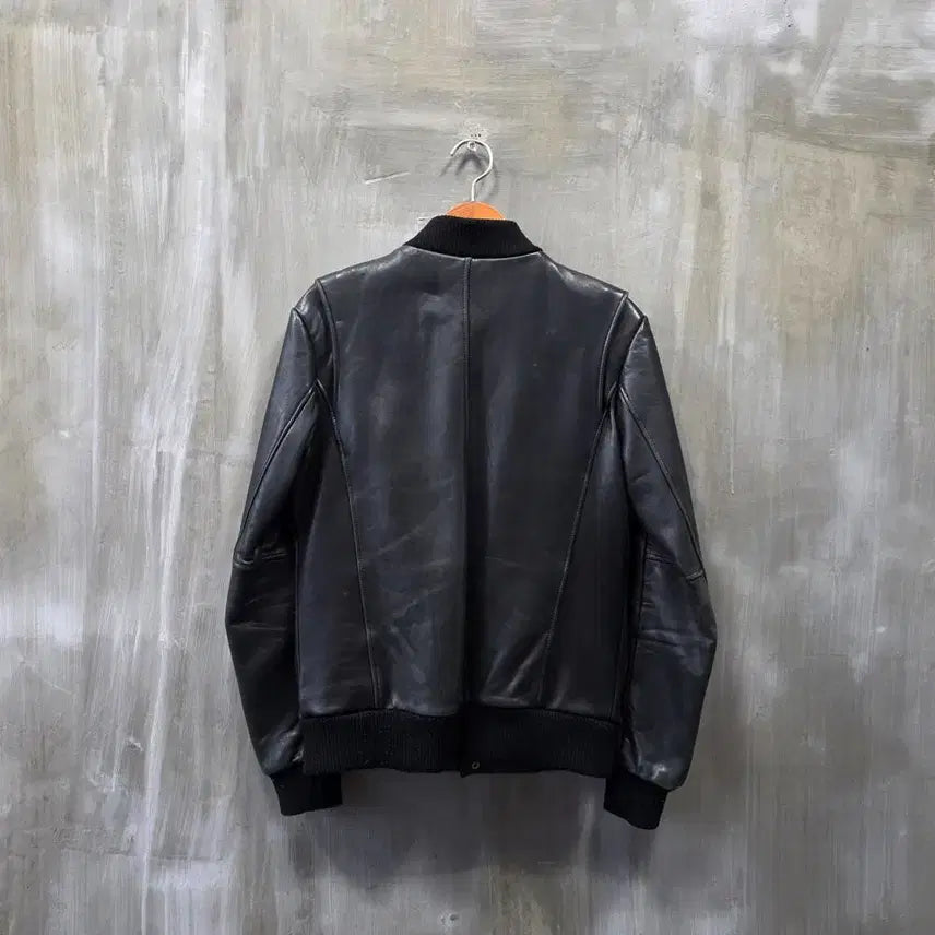 [BUNJANG] Personal Pack Lambskin Leather Bomber Jacket (Men&