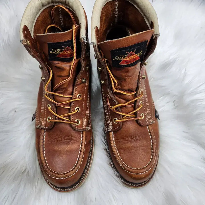 [BUNJANG] Thorogood Moc Toe Work Boots Brown / Thorogood 소로굿 목토 워커 부츠 브라운 6 1/2