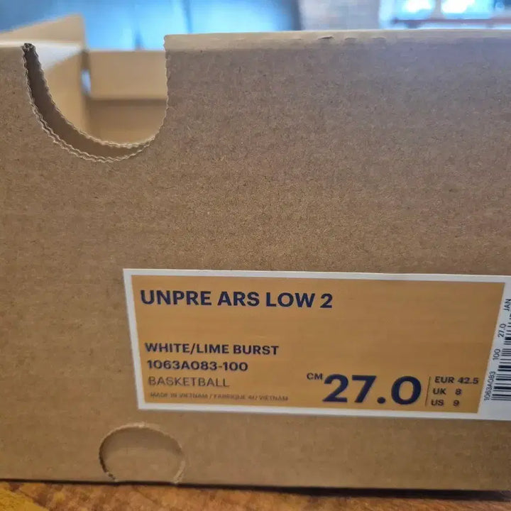 [BUNJANG] UnfreaSLow 2 Basketball Shoes / 언프레아스로우2 270 농구화