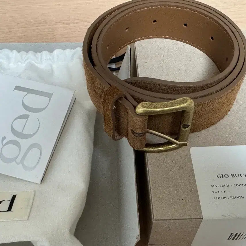 [BUNJANG] GED GED Buckle Belt / 게드 샵게드 GED gio buckle belt