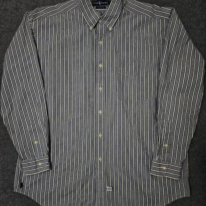[BUNJANG] Polo Ralph Lauren Striped Shirt / 폴로 랄프로렌 스프라이트 셔츠(급처)