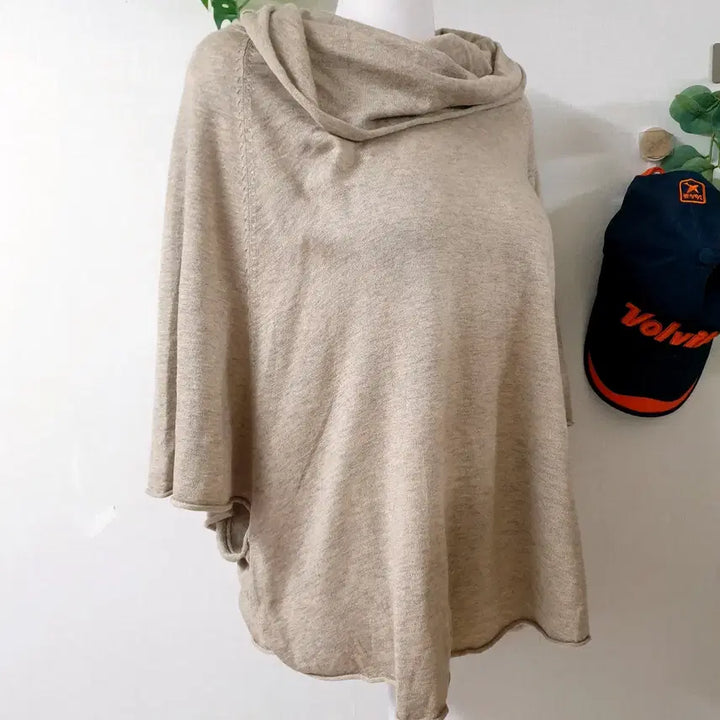 [BUNJANG] JOIE Cashmere Turtleneck Knit Sweater Beige / JOIE 캐시미어 가오리핏 터틀넥니트 66 베이지 M