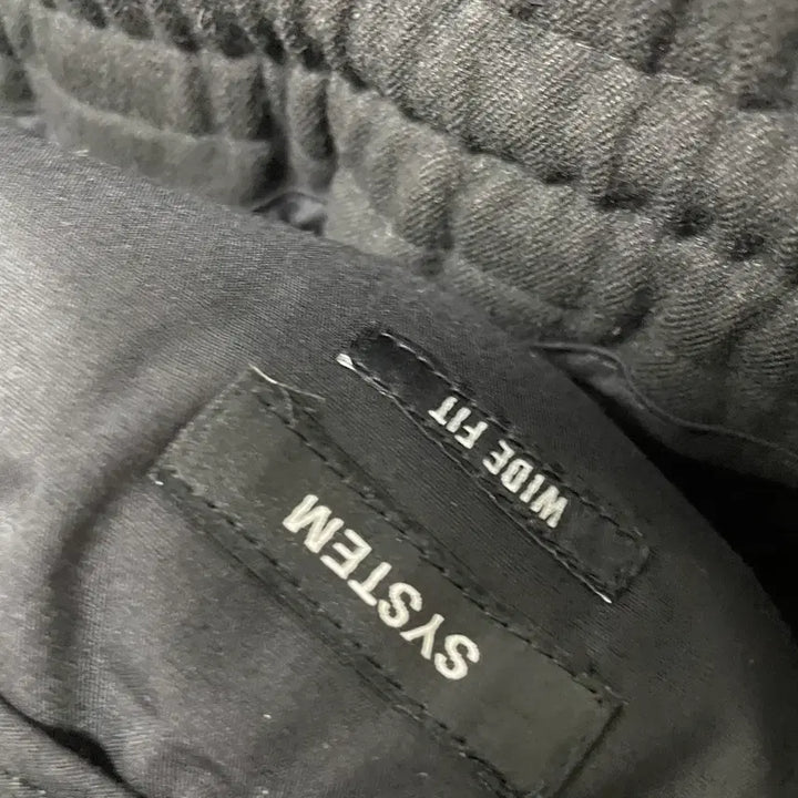 [BUNJANG] System Homme Black Slacks 82 / 시스템 옴므 블랙 슬랙스 82