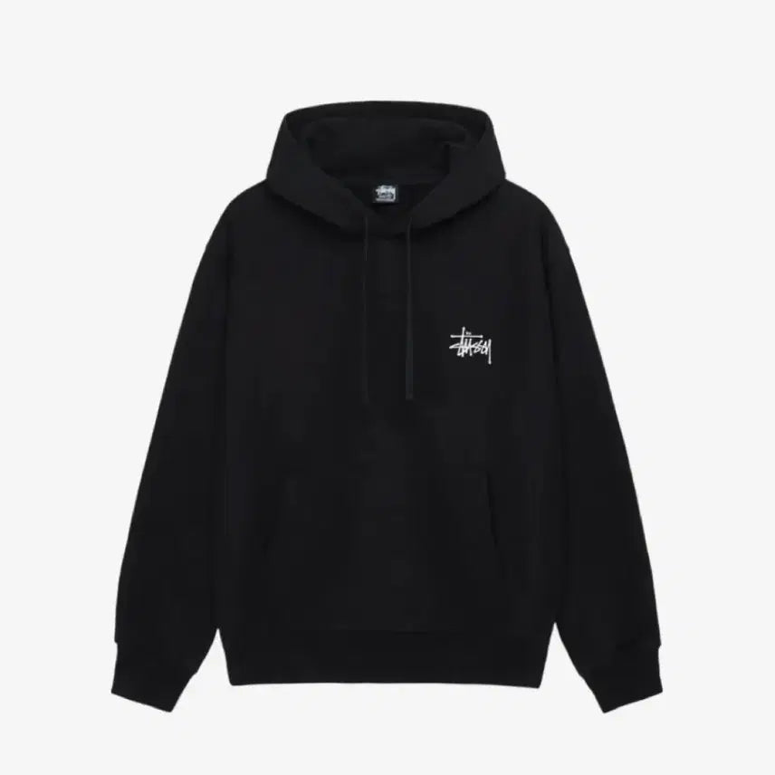 [BUNJANG] Stussy Black Hoodie L Size / 스투시 블랙 후드티 L사이즈