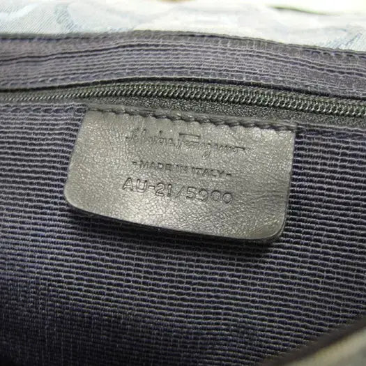 [BUNJANG] Salvatore Ferragamo Mini Bag Jacquard Leather Handbag / 구제토토 페라가모 미니백 정품 중고가방 명품 61003