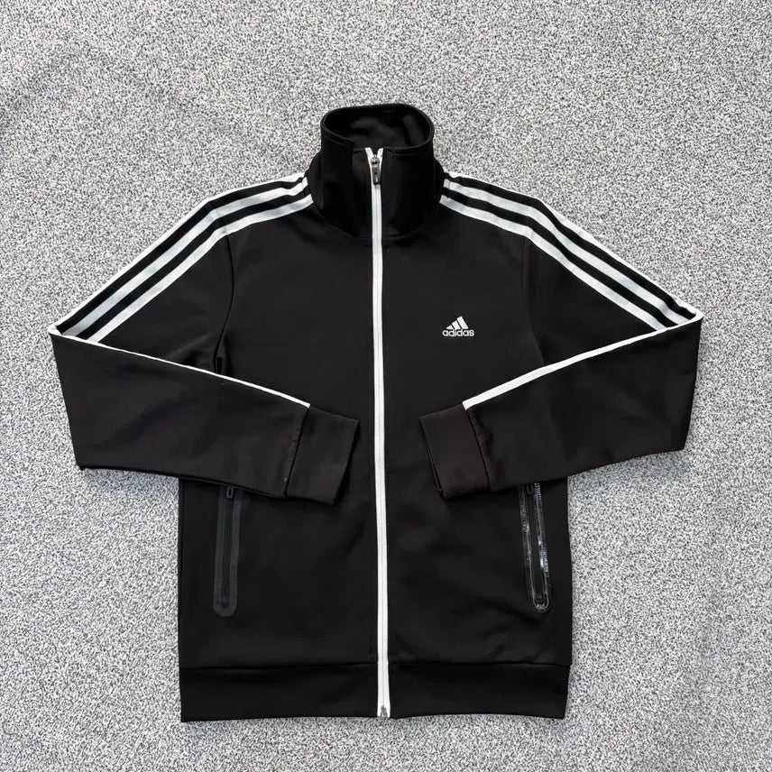 [BUNJANG] Adidas Three-Stripe Track Top Zip-up Jacket / S 아디다스 삼선 트랙탐 져지 집업 0305J
