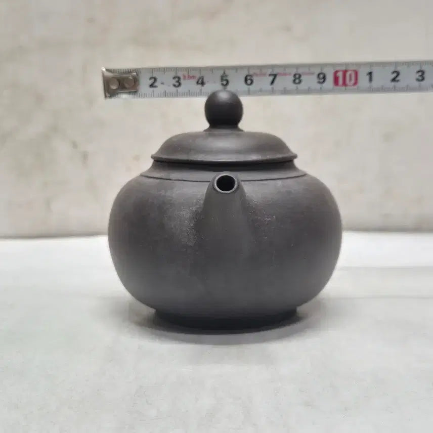 [BUNJANG] Antique Celadon Porcelain Teapot / [도자기공주 골동품] 자사호 (695번)+++