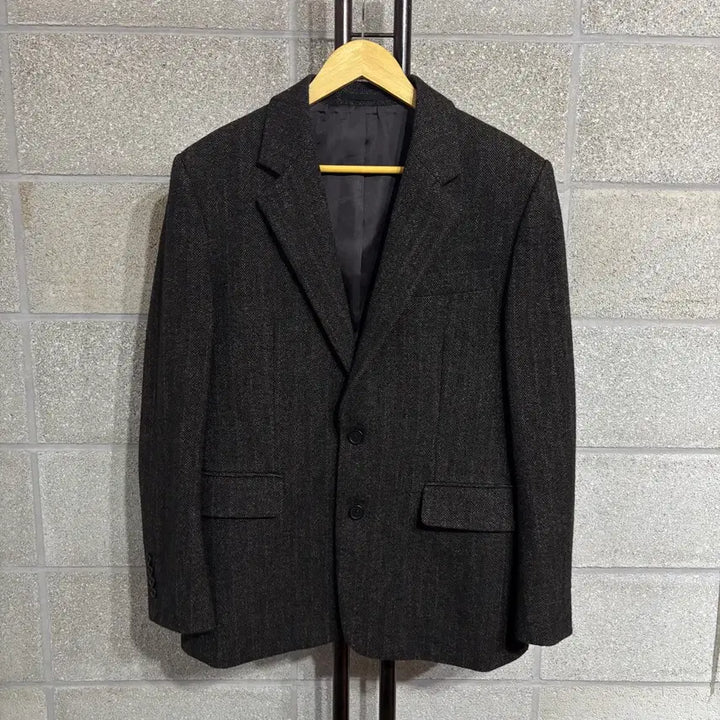 [BUNJANG] Giordano Herringbone Tweed Blazer / 지오다노 헤리스트위드 블레이저 M(nj393 자켓