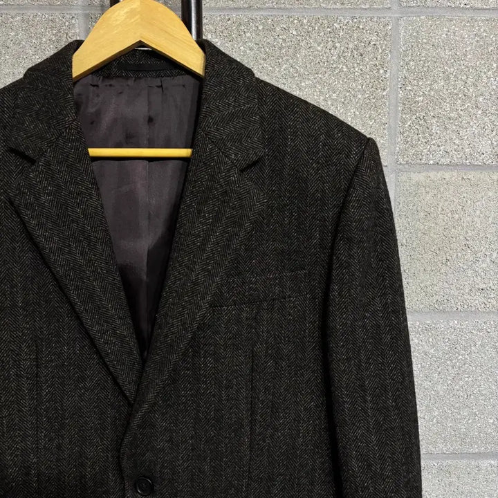 [BUNJANG] Giordano Herringbone Tweed Blazer / 지오다노 헤리스트위드 블레이저 M(nj393 자켓
