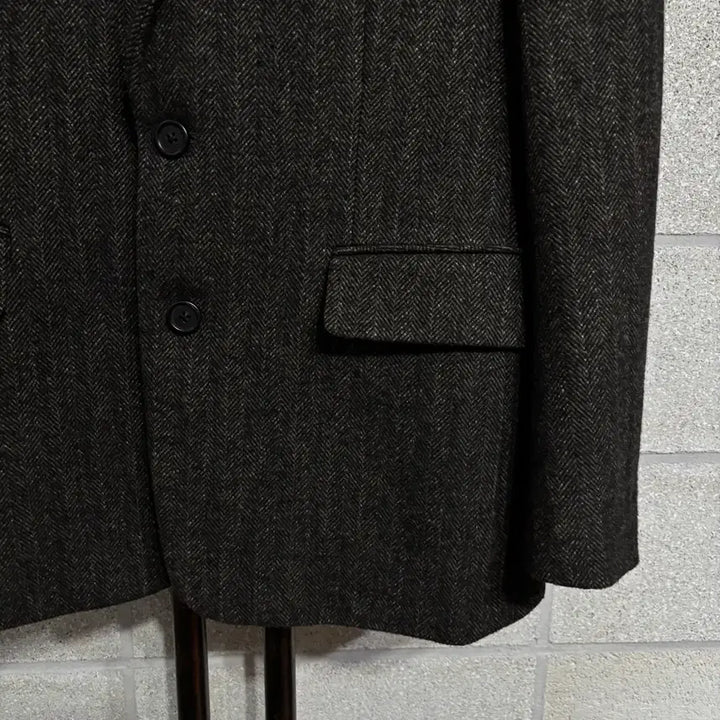 [BUNJANG] Giordano Herringbone Tweed Blazer / 지오다노 헤리스트위드 블레이저 M(nj393 자켓