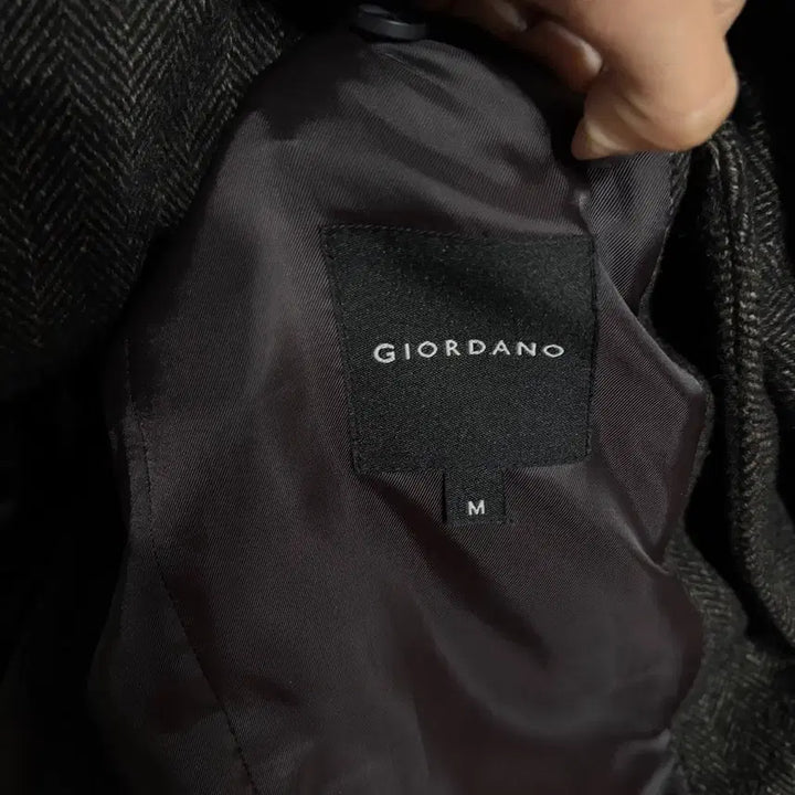 [BUNJANG] Giordano Herringbone Tweed Blazer / 지오다노 헤리스트위드 블레이저 M(nj393 자켓