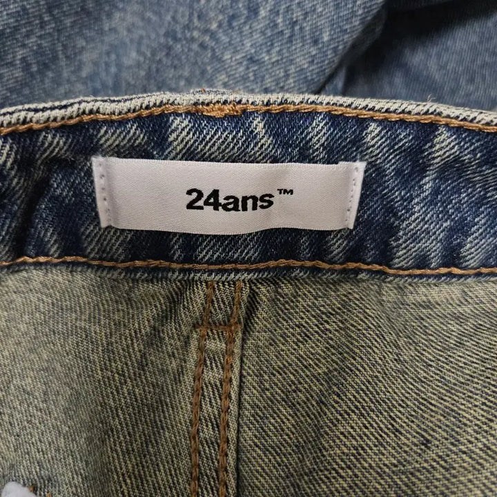 [BUNJANG] 24ANS Distressed Ripped Jeans Pants / 24ANS 디스트로이드 펑키 찢청 팬츠(급처)