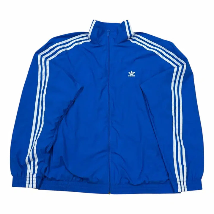 [BUNJANG] Adidas Adilenium Oversized Track Top Jacket - Blue Bird - L / 아디다스 아딜레늄 오버사이즈 트랙탑 자켓 블루 버드 L