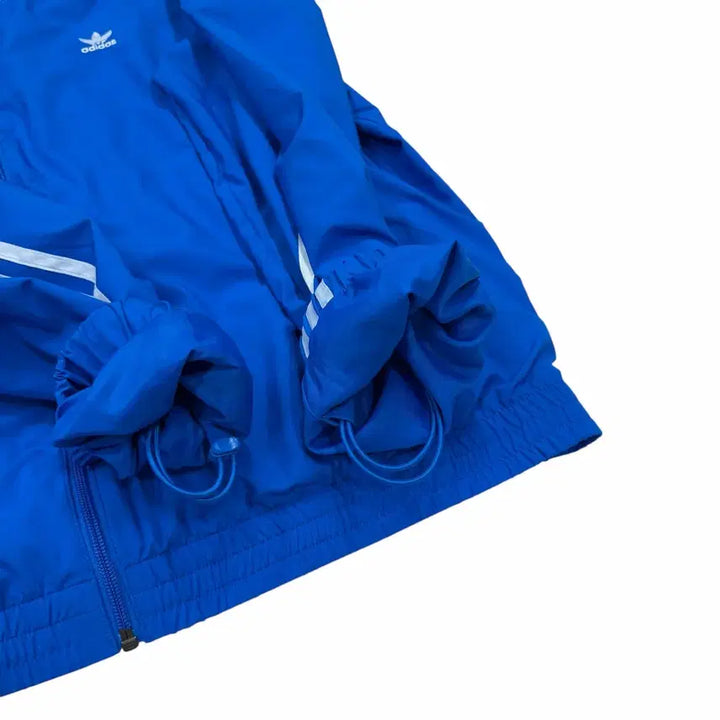 [BUNJANG] Adidas Adilenium Oversized Track Top Jacket - Blue Bird - L / 아디다스 아딜레늄 오버사이즈 트랙탑 자켓 블루 버드 L