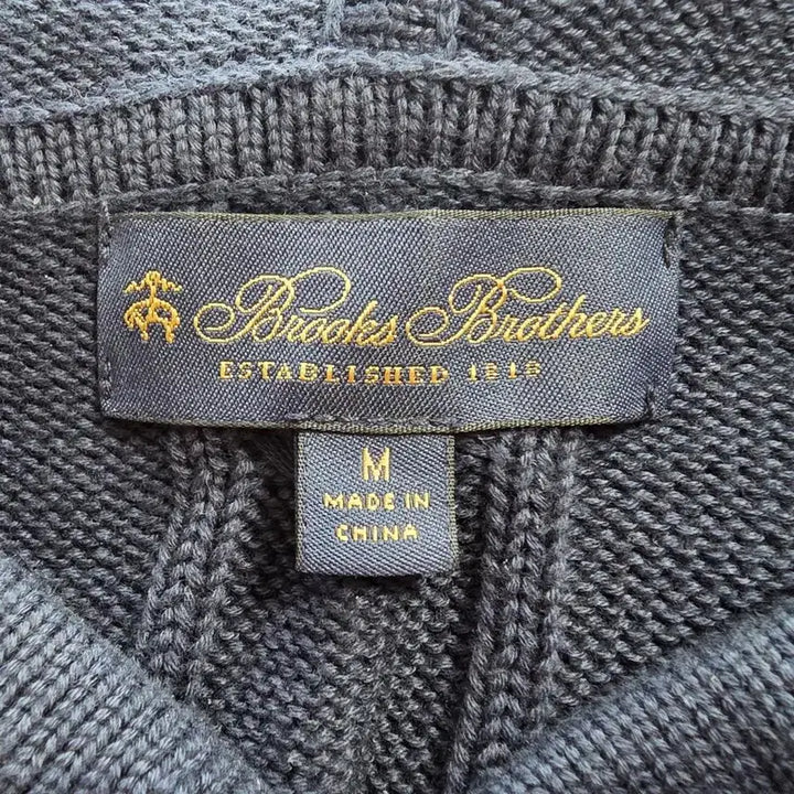 [BUNJANG] Brooks Brothers Cotton Cable Stripe Sweater (Men&