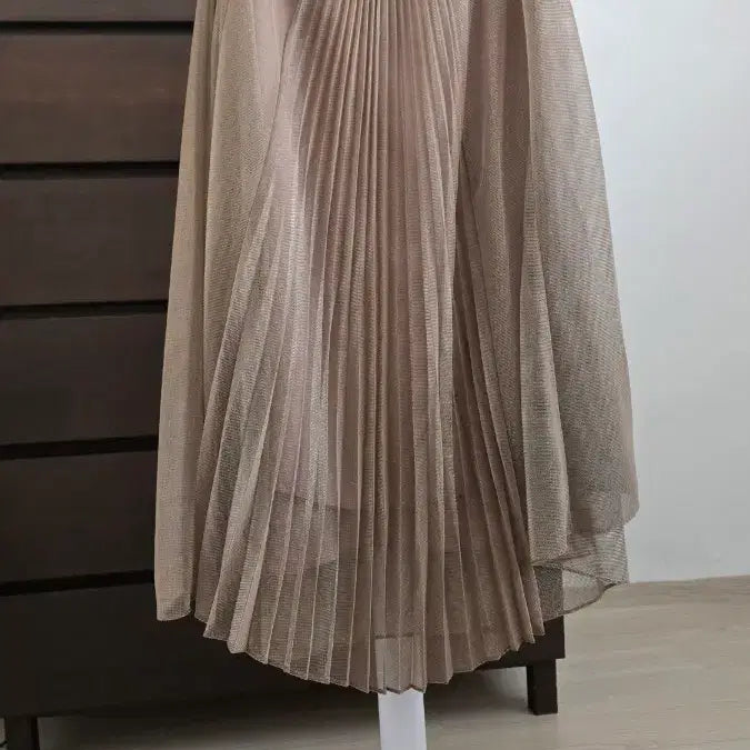 [BUNJANG] SJSJ Pleated Long Skirt / 한섬 정품 SJSJ여성주름롱스커트