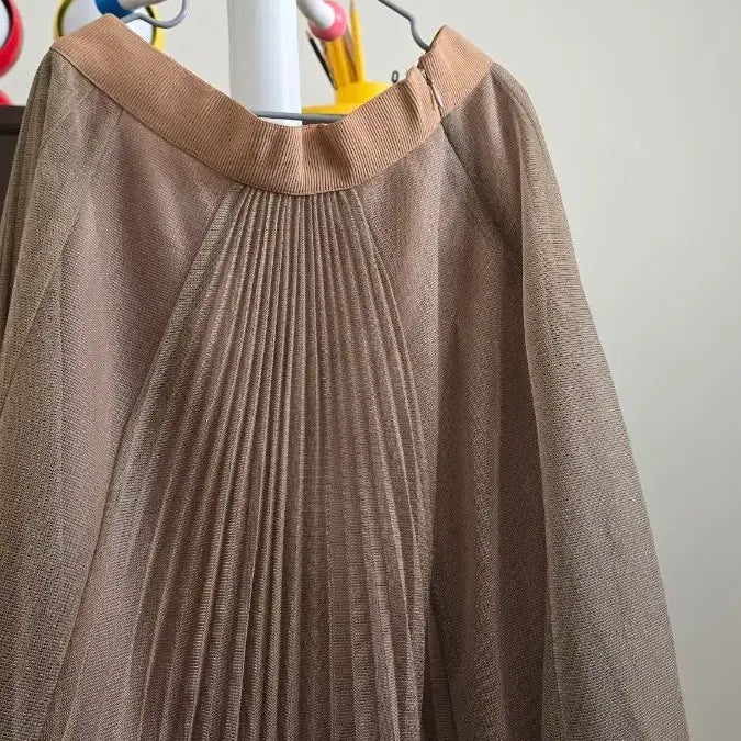 [BUNJANG] SJSJ Pleated Long Skirt / 한섬 정품 SJSJ여성주름롱스커트