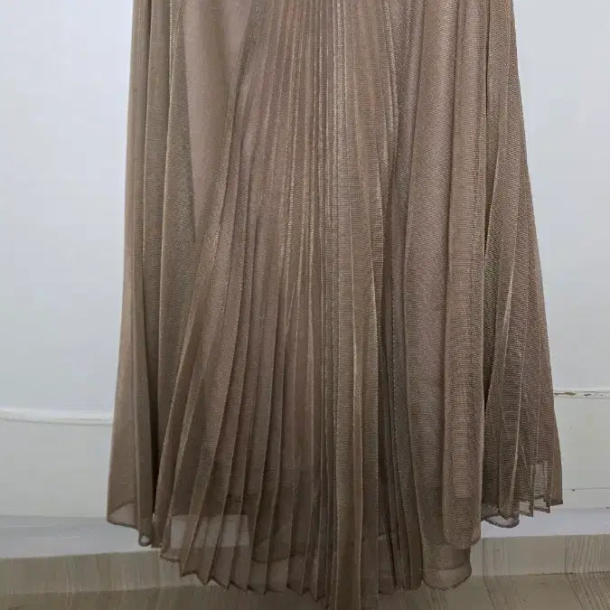 [BUNJANG] SJSJ Pleated Long Skirt / 한섬 정품 SJSJ여성주름롱스커트