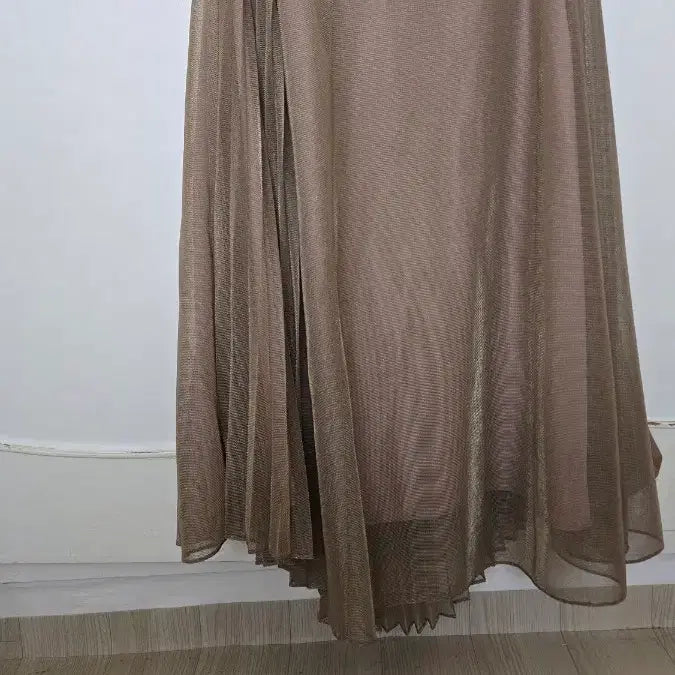 [BUNJANG] SJSJ Pleated Long Skirt / 한섬 정품 SJSJ여성주름롱스커트