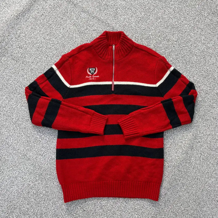 [BUNJANG] JDX Windproof Half-Zip Long Sleeve Knit Top / 95 JDX 방풍 반집업 긴팔티 니트 0305J