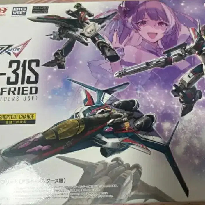 [BUNJANG] Bandai HG Macross Siegfried Arad Molders Ver. Gundam Plastic Model / 반다이 HG 마크로스 지그프리드 아라드 묄더스 탑승기 건담 프라모델
