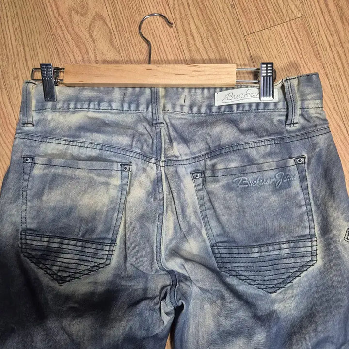 [BUNJANG] Buckaroo Washed Denim Jeans / 버커루 워싱(남여공용)디스 데님 바지 라이더진 스타일