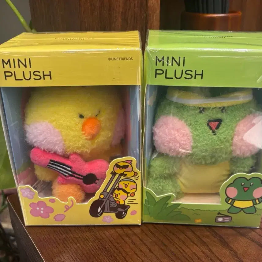 [BUNJANG] Line Friends Renini and Sallyni Plush Doll Bundle / 라인프렌즈 레니니, 샐리니 인형 2종 일괄