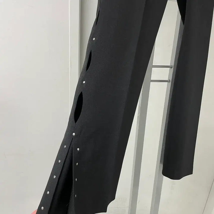 [BUNJANG] Vintage Black Slacks (15W) / 빈티지 블랙 슬랙스 15(W)