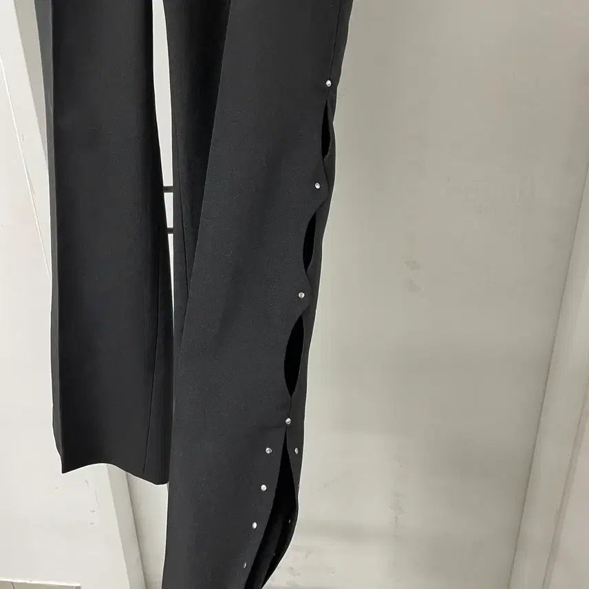 [BUNJANG] Vintage Black Slacks (15W) / 빈티지 블랙 슬랙스 15(W)