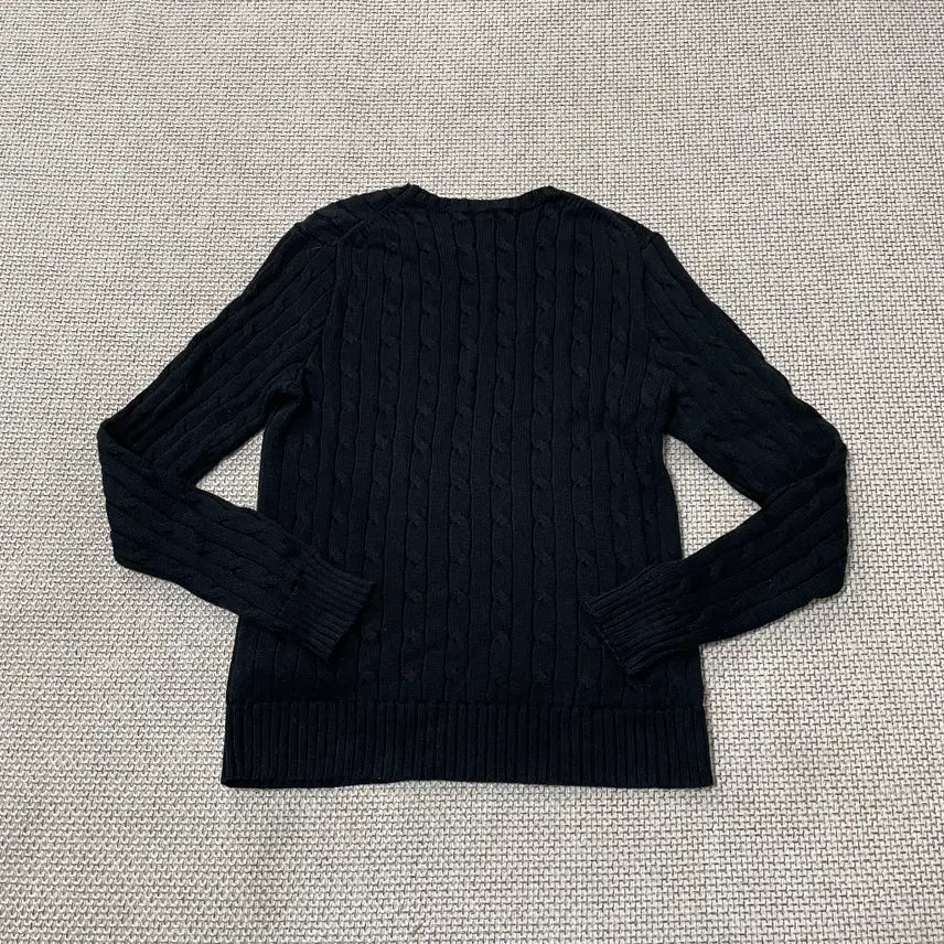 [BUNJANG] Polo Ralph Lauren Cable Knit Sweater / M 폴로 랄프로렌 꽈배기 여성 니트 N.9657