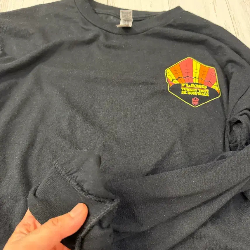 [BUNJANG] Gildan Vintage Black Long Sleeve T-Shirt / 여자긴팔 티셔츠 여성긴팔티 여자빈티지티 빈티지긴팔 여성진티지긴팔 검정긴팔