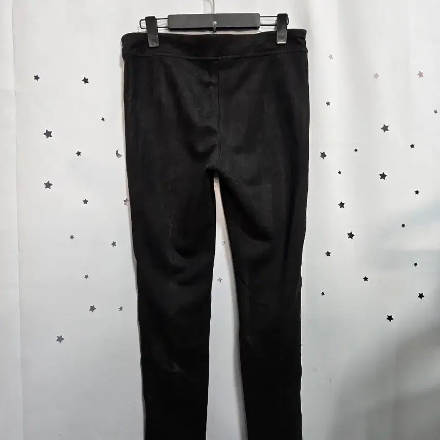 [BUNJANG] Calvin Klein Black Suede Pants M / 캘빈클라인 블랙 스웨이드 팬츠 M