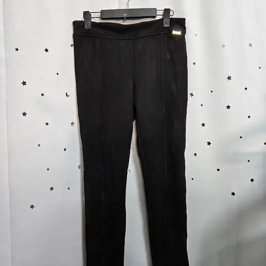 [BUNJANG] Calvin Klein Black Suede Pants M / 캘빈클라인 블랙 스웨이드 팬츠 M
