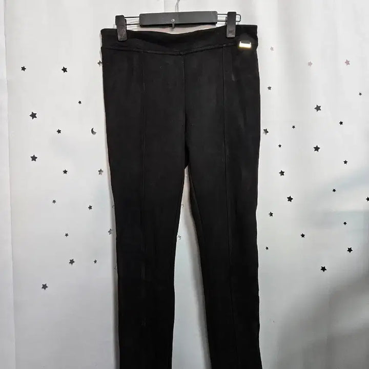 [BUNJANG] Calvin Klein Black Suede Pants M / 캘빈클라인 블랙 스웨이드 팬츠 M