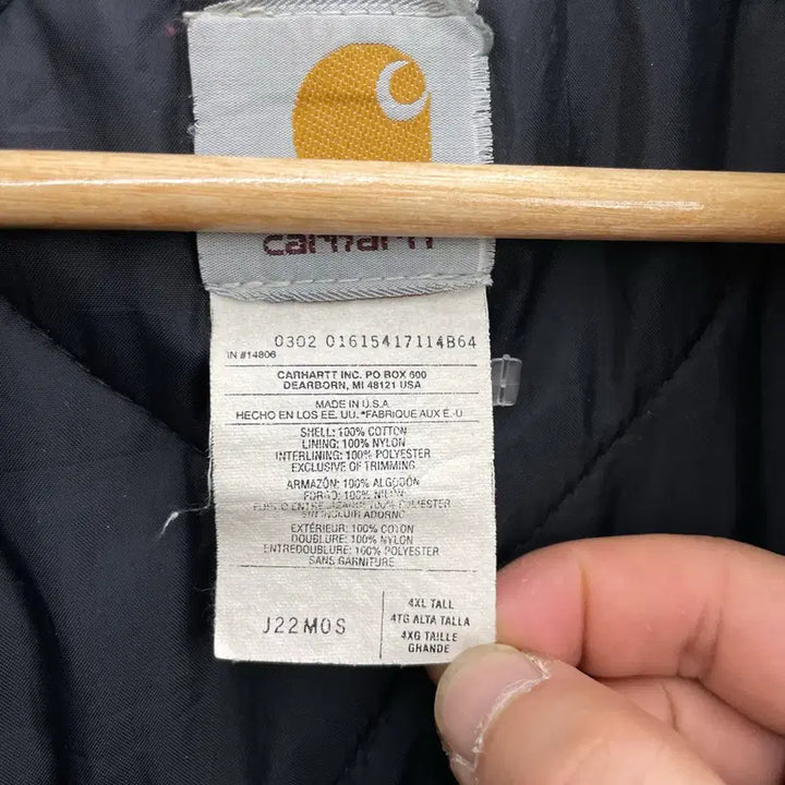 [BUNJANG] Carhartt OG J22 Moss Green Arctic Duck Canvas Work Jacket / 칼하트 OG J22 mos 모스그린 아크틱 빅사이즈 덕캔버스 워크자켓
