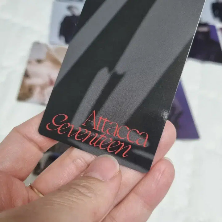 [BUNJANG] SEVENTEEN Woozi ATTACCA Photocard / 세븐틴 ATTACCA 우지 포카