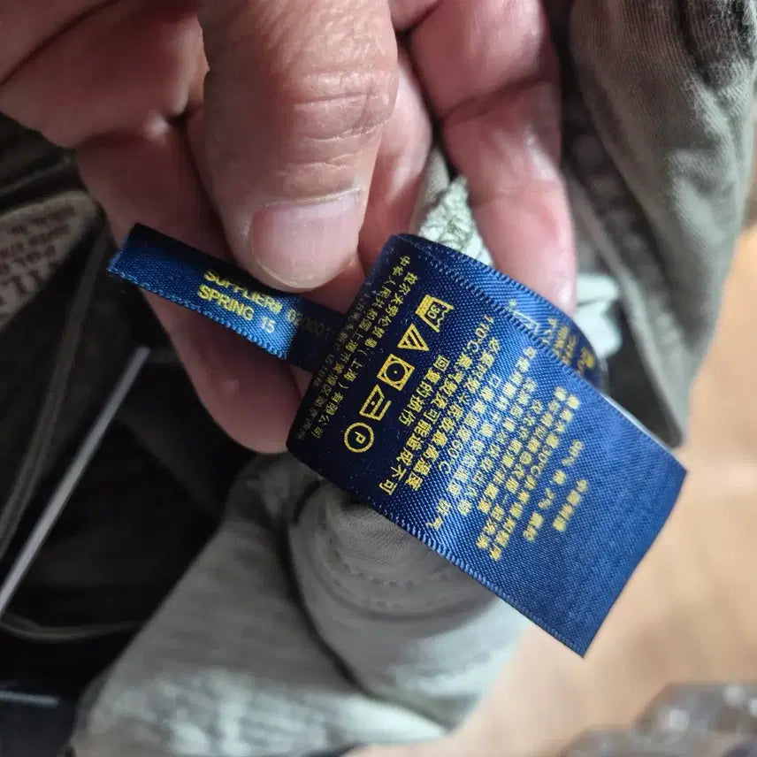 [BUNJANG] Polo Ralph Lauren Khaki Cargo Pants / 폴로 랄프로렌 (남여공용)카키색 지퍼 디테일 카고 바지