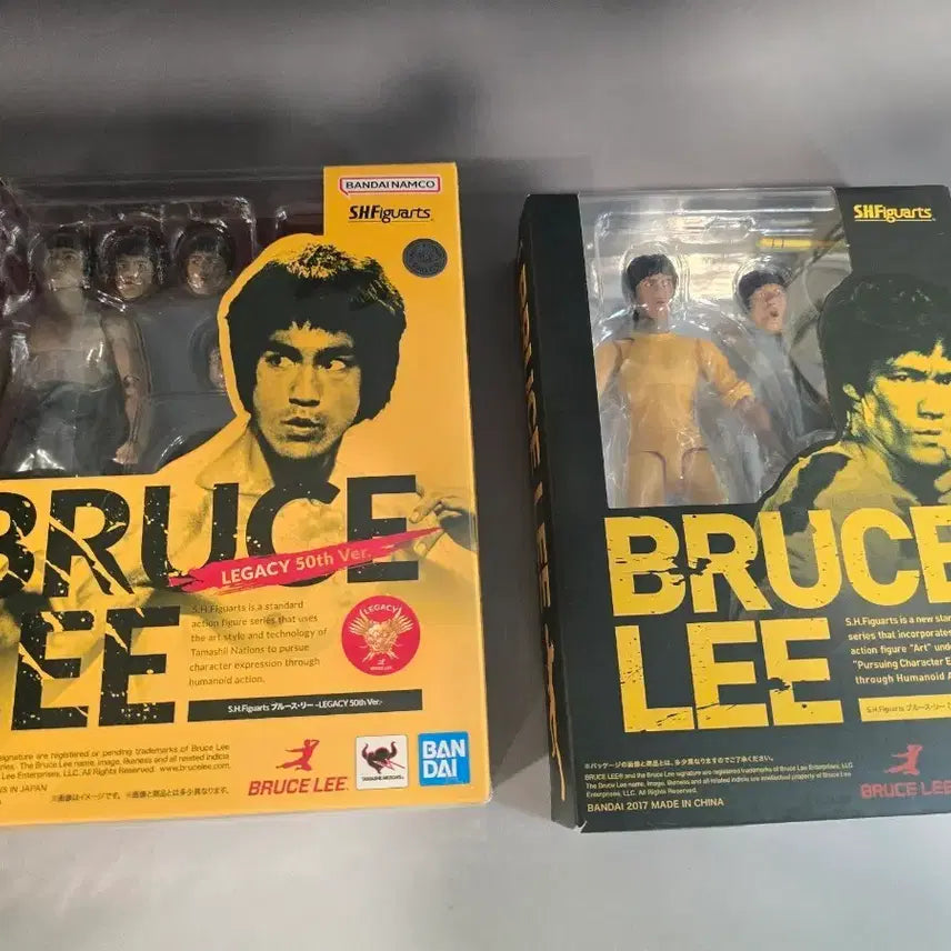 [BUNJANG] Bandai S.H.Figuarts Bruce Lee Figure Bundle Set / 반다이 S.H.Figuarts 브루스 리 피규어 세트 일괄