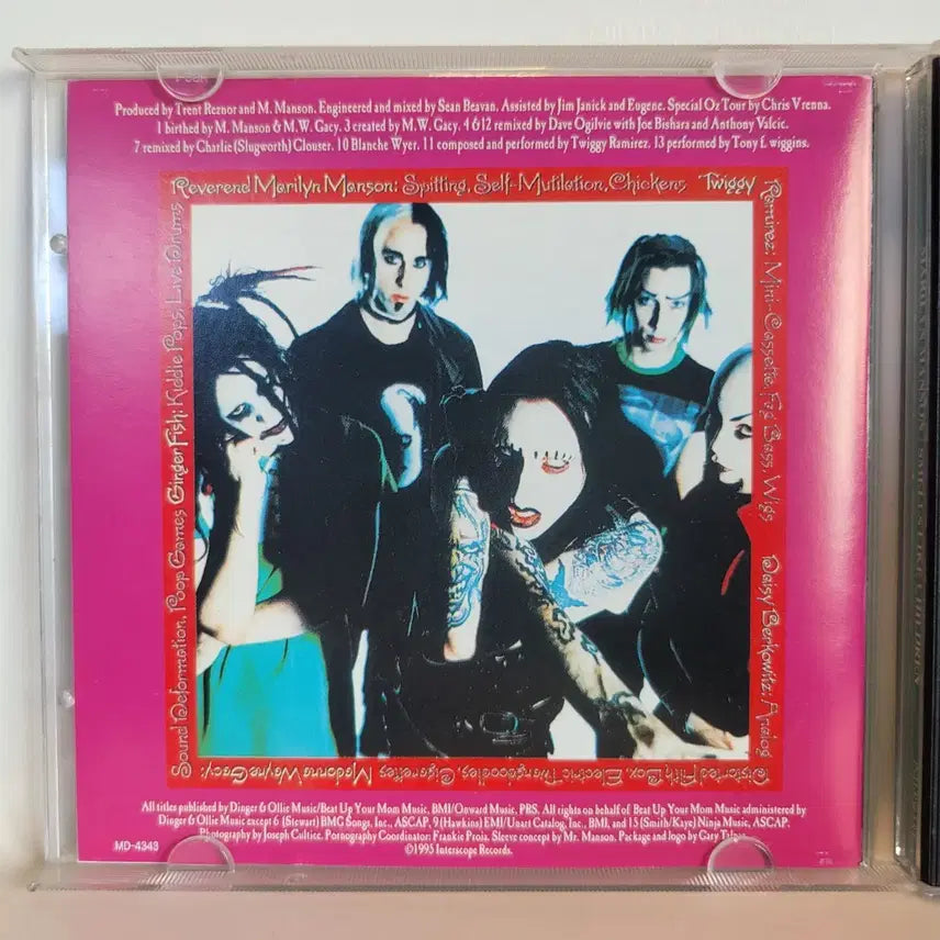 [BUNJANG] Marilyn Manson Smells Like Children CD / 마릴린 맨슨 Smells Like Children CD