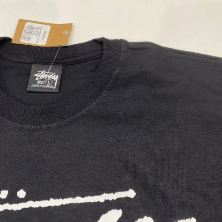 [BUNJANG] Stussy World Tour T-shirt Black L / 스투시 월드투어 티셔츠 블랙 2024,2025