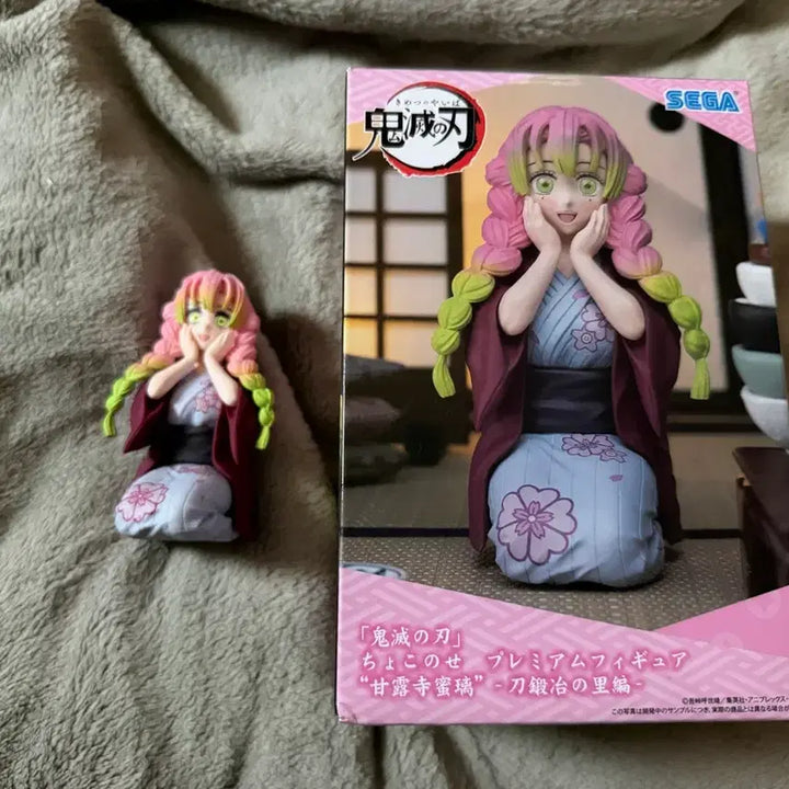 [BUNJANG] Sega Demon Slayer Mitsuri Kanroji Chokonose Figure / 세가 귀멸의 칼날 쵸코노세 칸로지 미츠리 피규어 개봉 판매