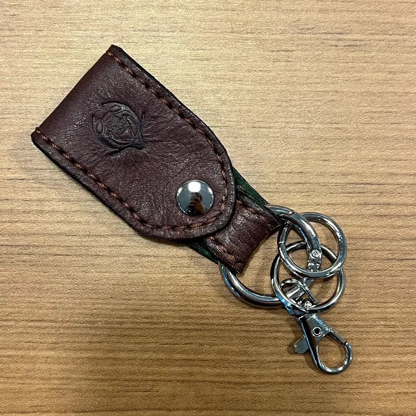 [BUNJANG] Fuji Hakone GNB Leather Keyring Car Key Holder / 후지하코네지비에 가죽 키링 차량 키홀더
