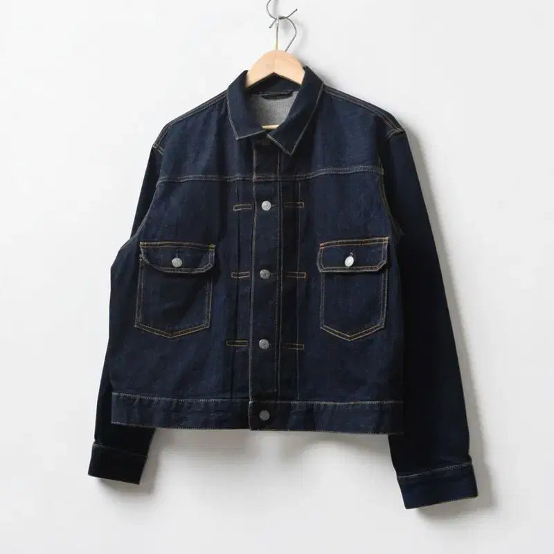 [BUNJANG] GU G.Jean Denim Trucker Jacket / GU 2세대 G쟌 데님 트러커 청자켓 L M0080