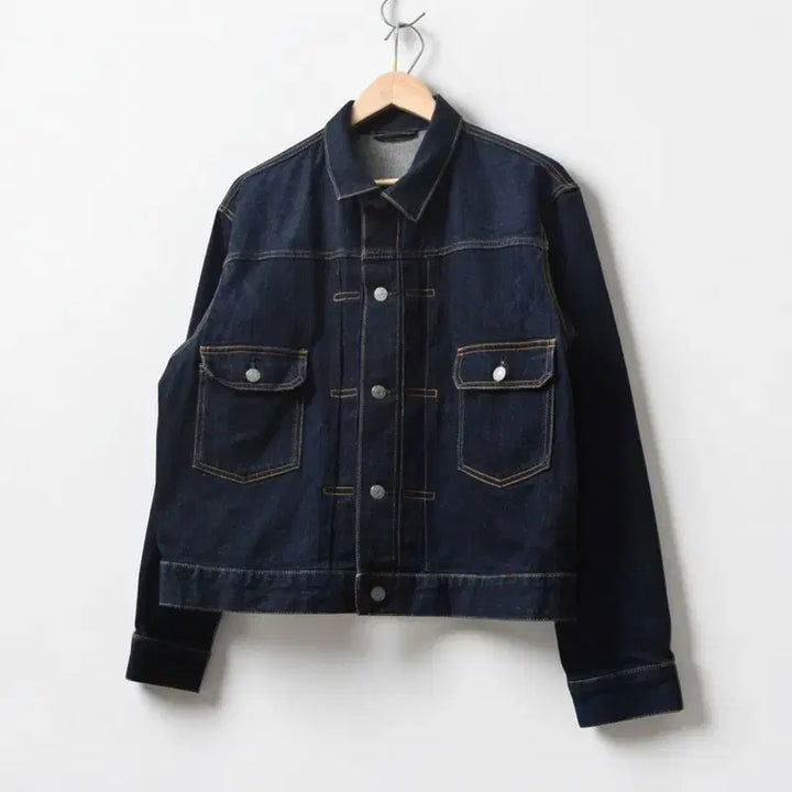[BUNJANG] GU G.Jean Denim Trucker Jacket / GU 2세대 G쟌 데님 트러커 청자켓 L M0080