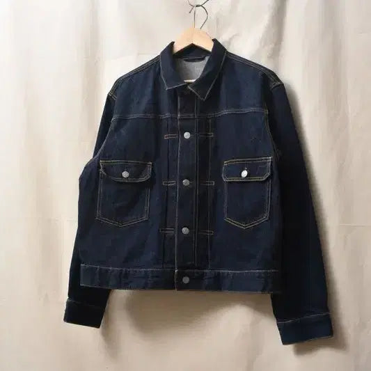 [BUNJANG] GU G.Jean Denim Trucker Jacket / GU 2세대 G쟌 데님 트러커 청자켓 L M0080
